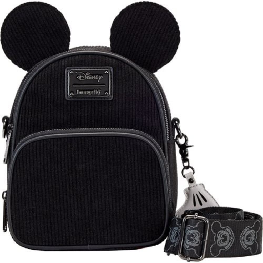 Disney100 Mickey Mouse Classic Corduroy Convertible Backpack & Crossbody